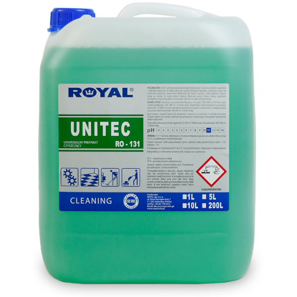 Unitec 5 L Uniwersalny płyn gruntownie czyszczący